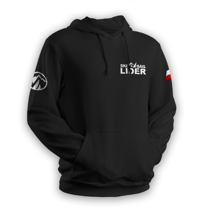 Bluza kangur Lider czarna