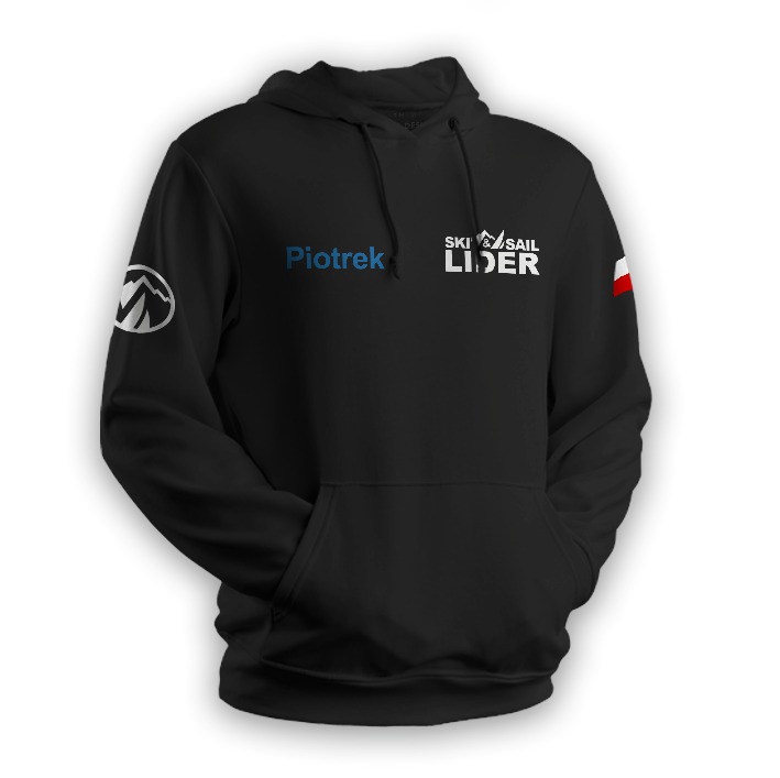 Bluza kangur Lider czarna