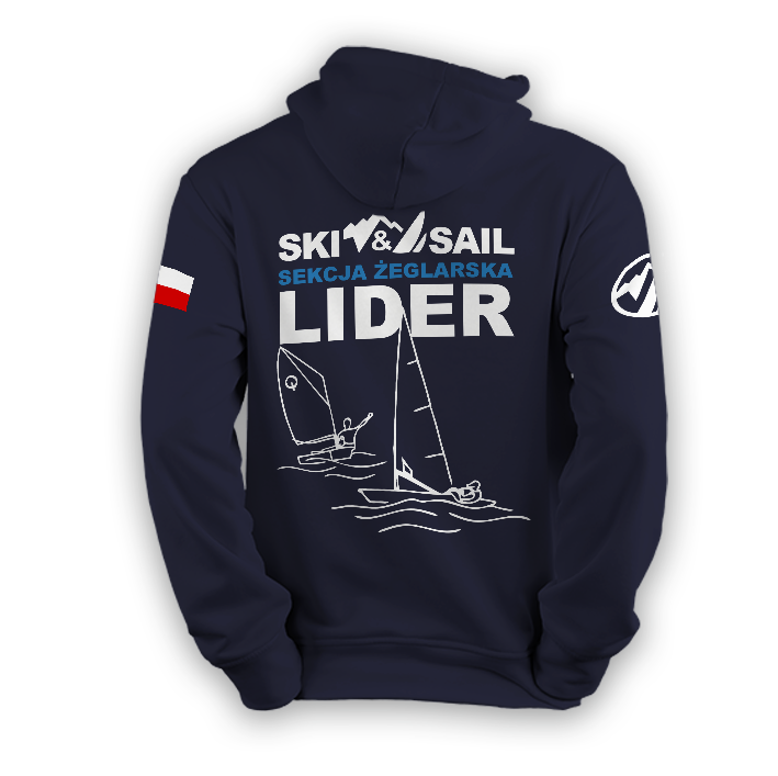 Bluza kangur Lider granatowa dziecięca