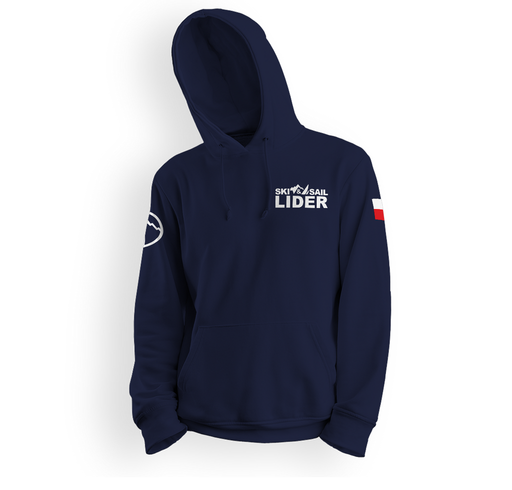 Bluza kangur Lider granatowa dziecięca