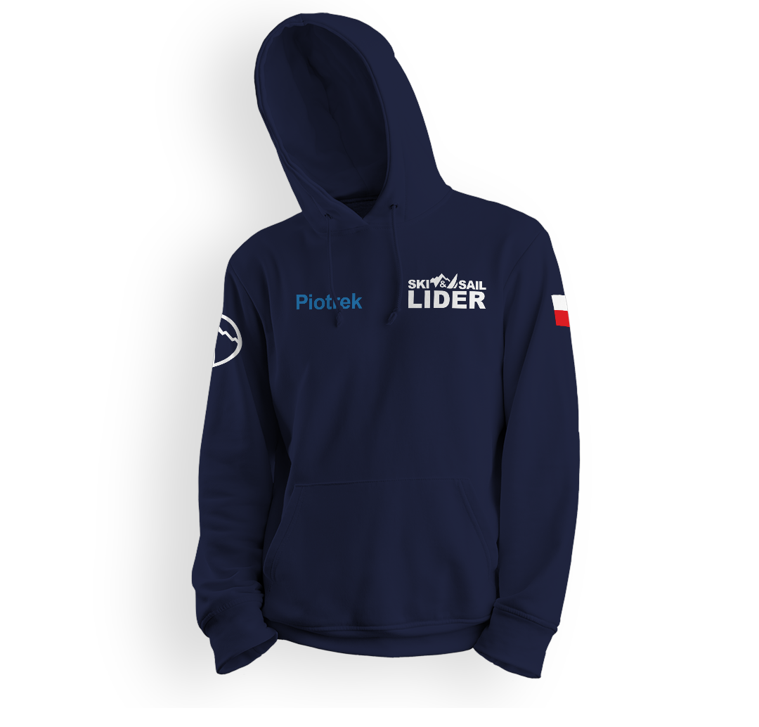 Bluza kangur Lider granatowa dziecięca