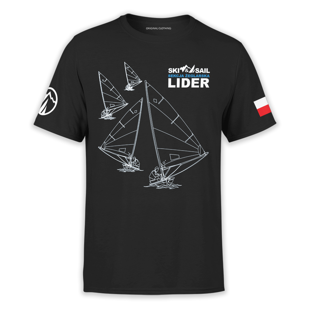 Koszulka Lider ILCA czarna