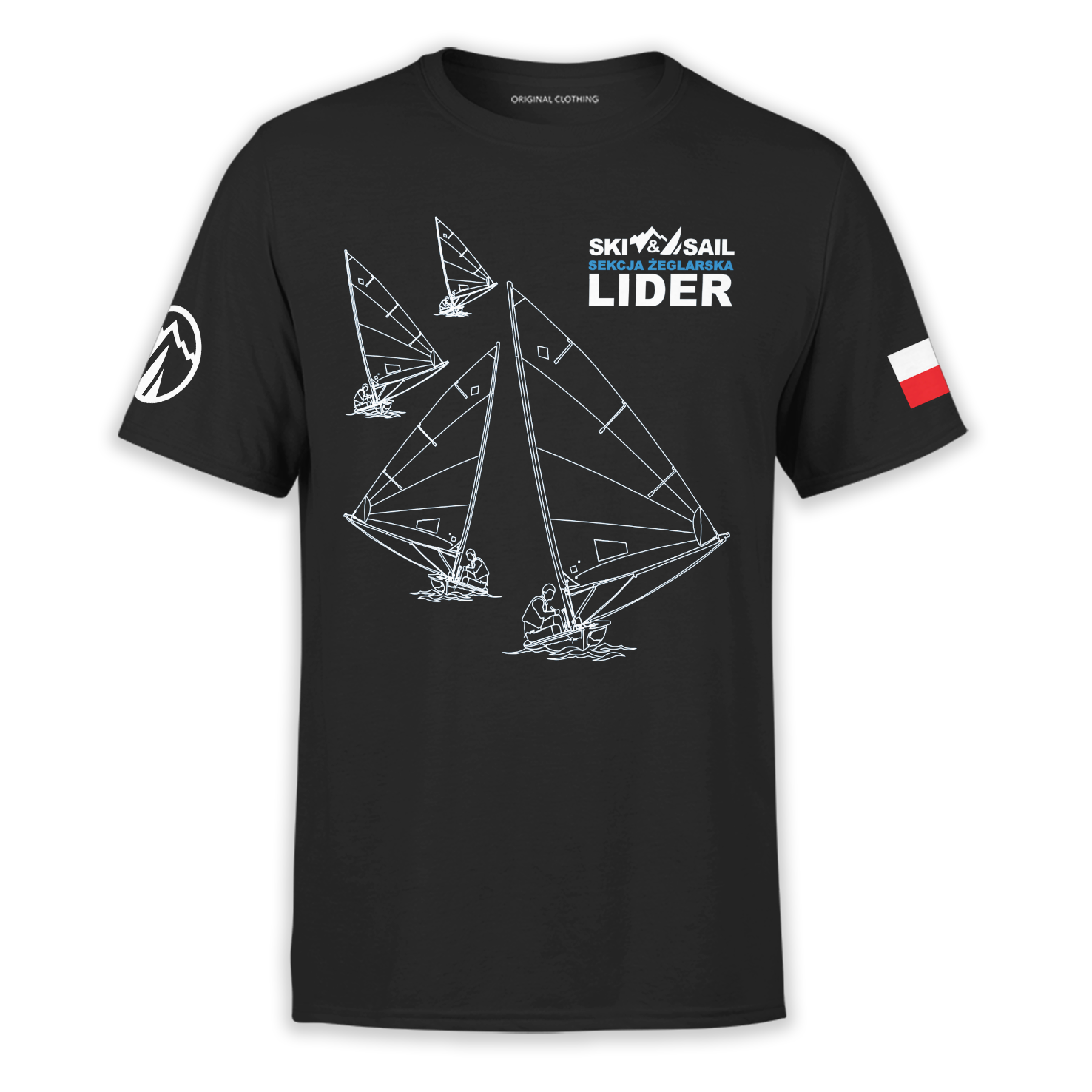 Koszulka Lider ILCA czarna