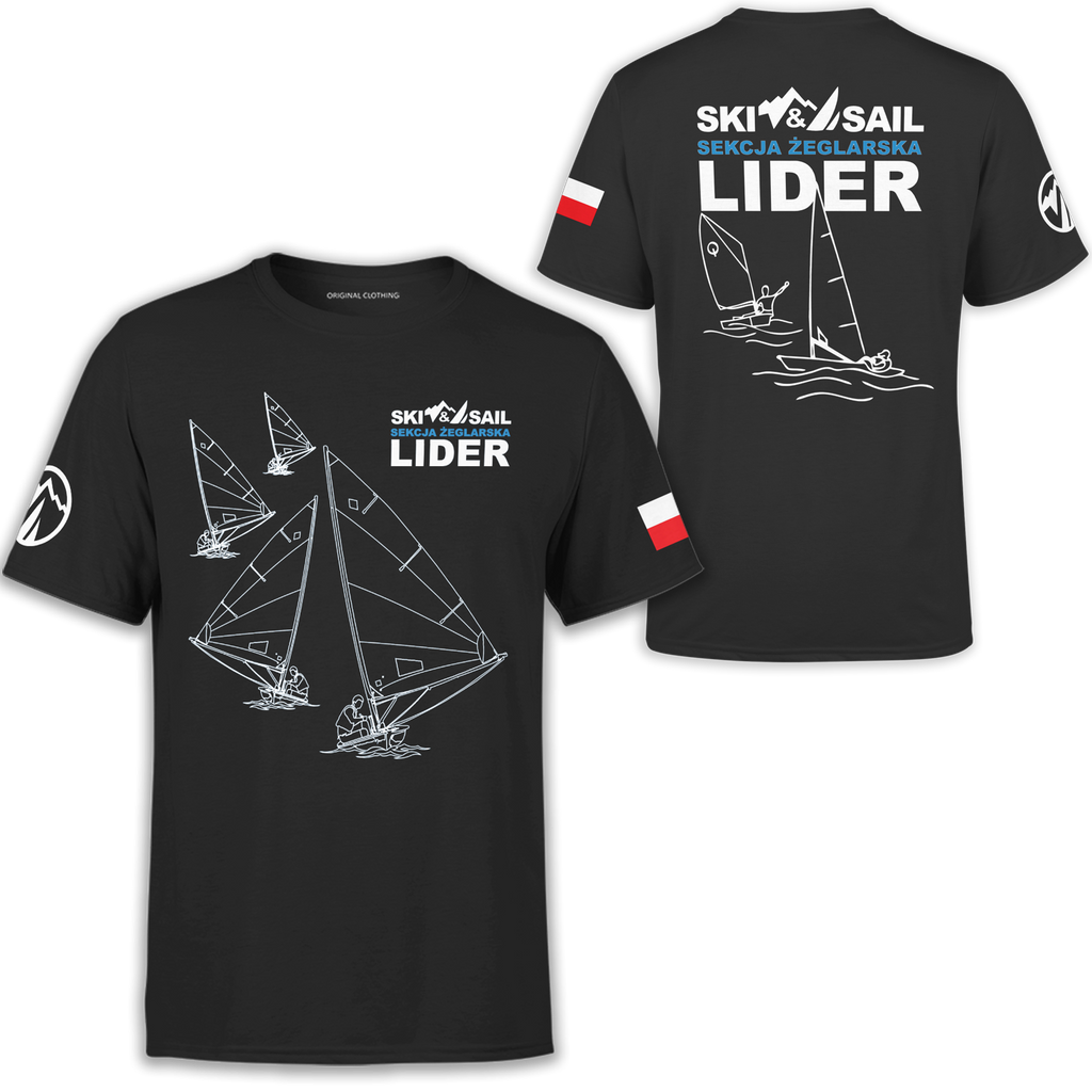 Koszulka Lider ILCA czarna