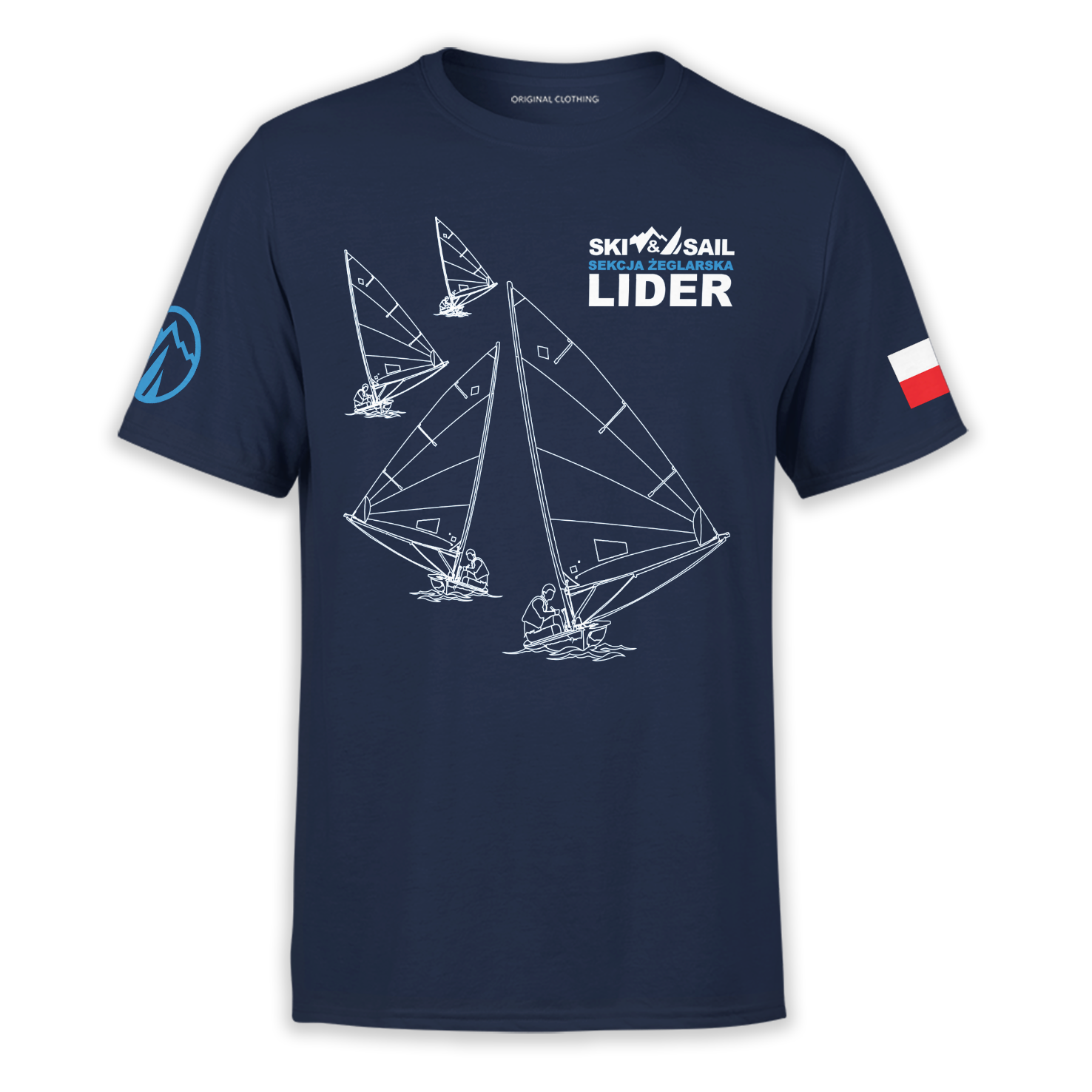 Koszulka Lider ILCA granatowa