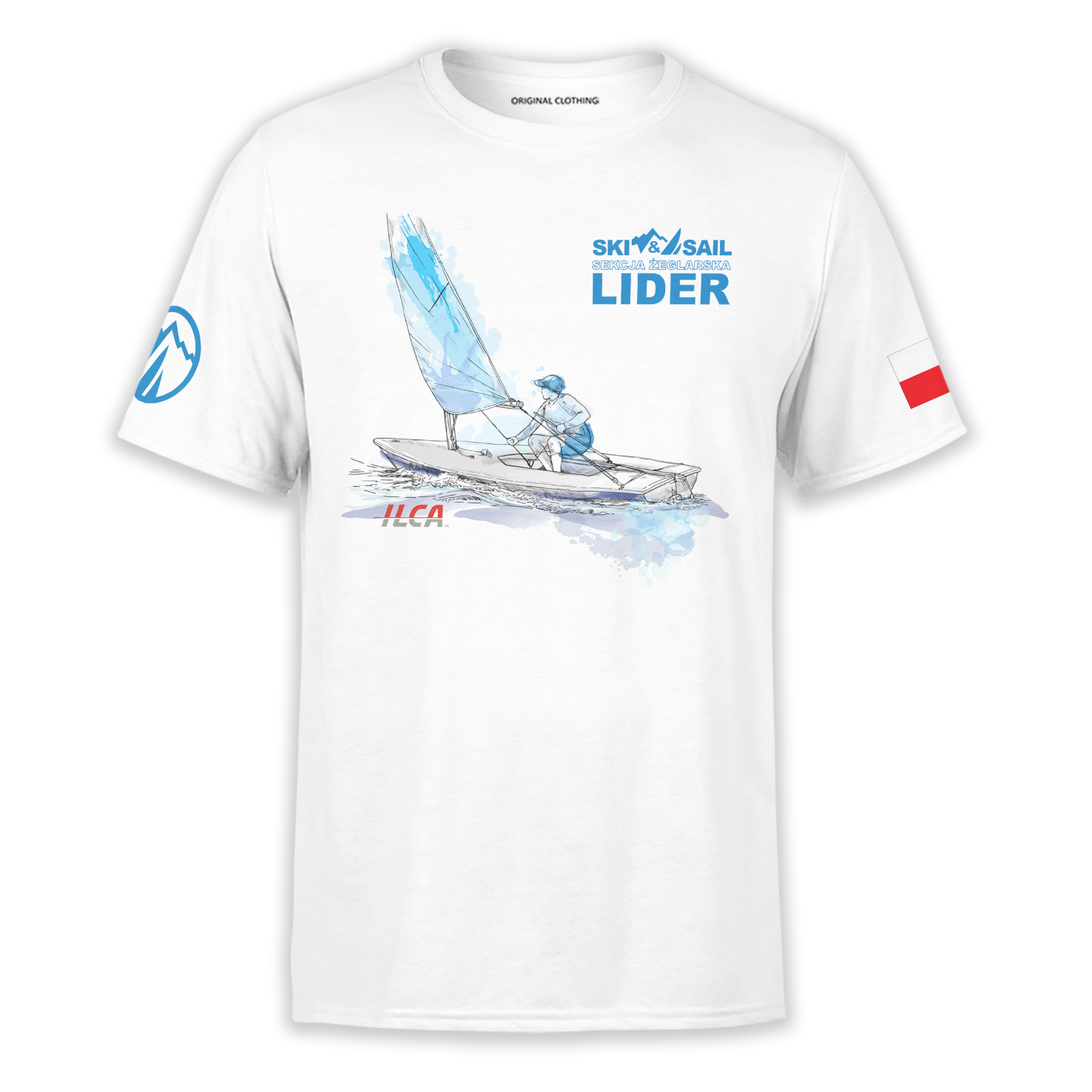 Koszulka Lider ILCA biała